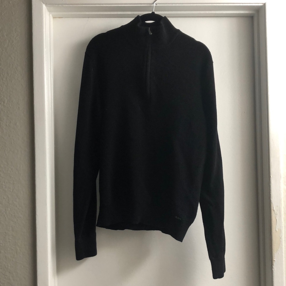 Michael Kors Men’s quarter zip sweater